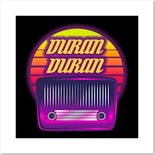 duran duran retro Posters and Art